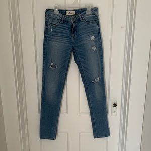 Ripped Hollister Jeans